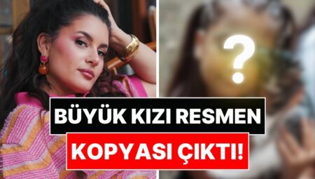 4. Kez Anne Olan Atiye Kızlarıyla Poz Verdi: Büyük Kızı Resmen Kopyası Çıktı!