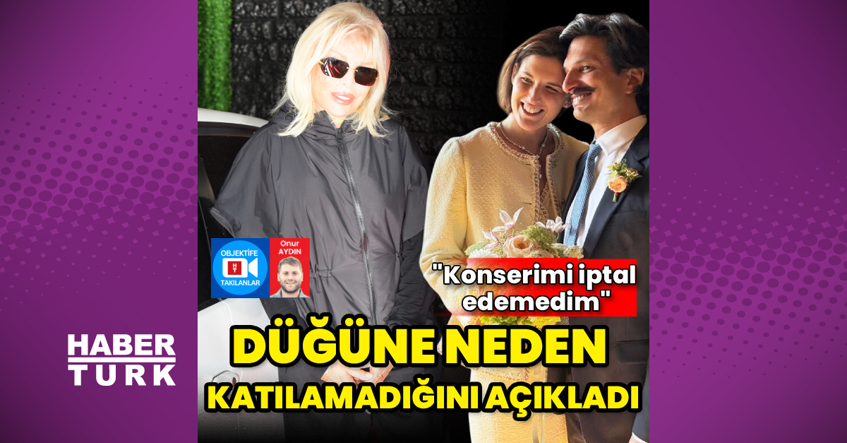 Ajda Pekkan, yeğeninin düğününe neden katılamadığını açıkladı