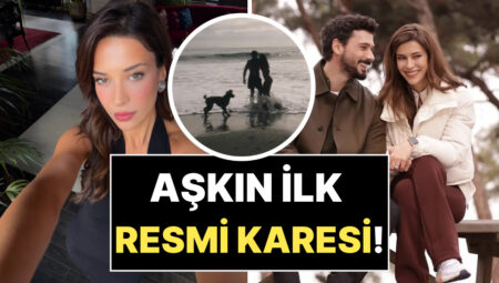 Aşkın İlk Resmi Adımı Geldi! Devrim Özkan, Deniz Can Aktaş’la İlk Aşk Pozunu Paylaştı!