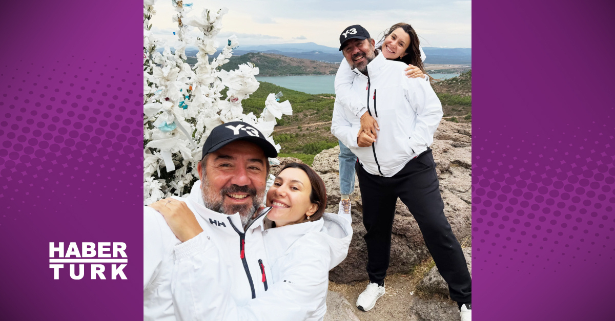 Ata Demirer ve Dilara Alemdar'ın Ayvalık tatili