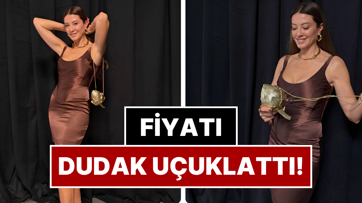 Başak Dizer'in Enginar Formundaki Çantası Gündem Oldu: Fiyatı Dudak Uçuklattı!