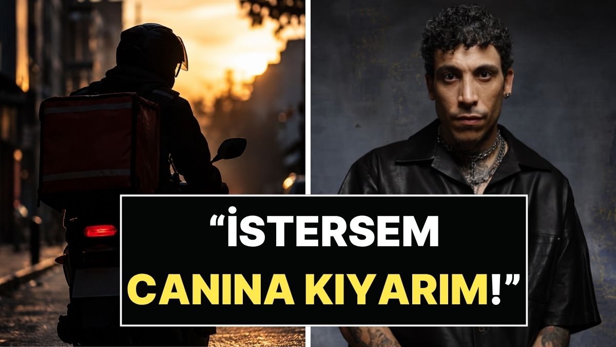 Can Bonomo'ya Ölüm Tehdidinde Bulunan Kuryenin Mesajları Ortaya Çıktı: 3 Yıla Kadar Hapsi İsteniyor