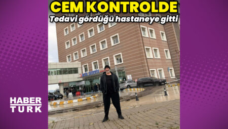 Cem Yılmaz, Çanakkale’de tedavi gördüğü hastaneye kontrole geldi