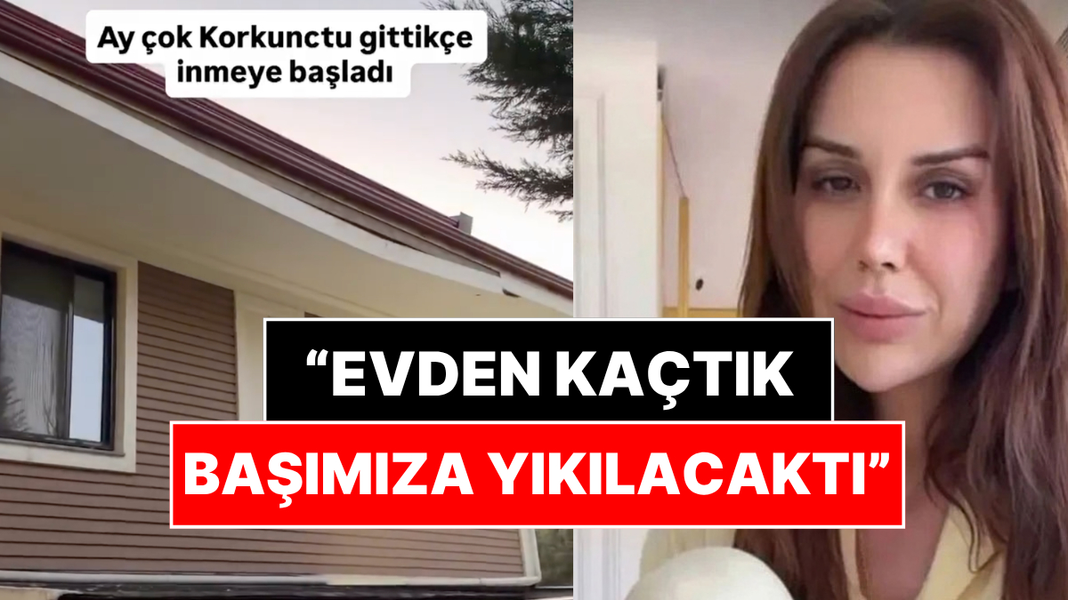 Dilan Polat Evinin Tavanının Çöktüğünü Paylaştı: "Evden Taşınıyoruz"