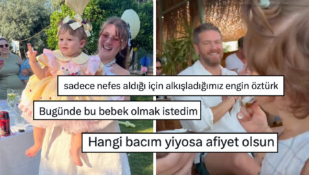 Engin Öztürk’ün Gizem Karaca’nın Kızı Leyla Yaz’ı İzlediği Anlar İçimizi Eritti!
