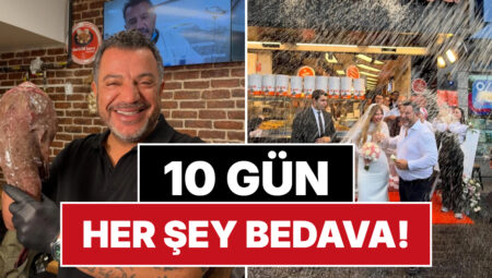 Eş Arayışıyla Gündem Olan Midyeci Ahmet Evlendi: Restoranında 10 Gün Her Şey Bedava!