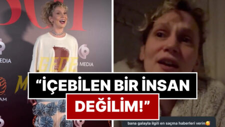 Gala Görüntüleri Çok Konuşulmuştu: Farah Zeynep Abdullah “Sarhoş” Olduğu İddialarına Yanıt Verdi!