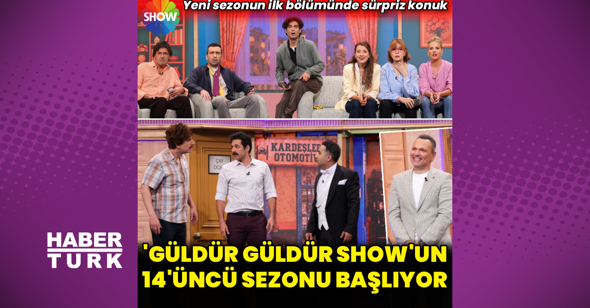 'Güldür Güldür Show'un 14'üncü sezonu başlıyor