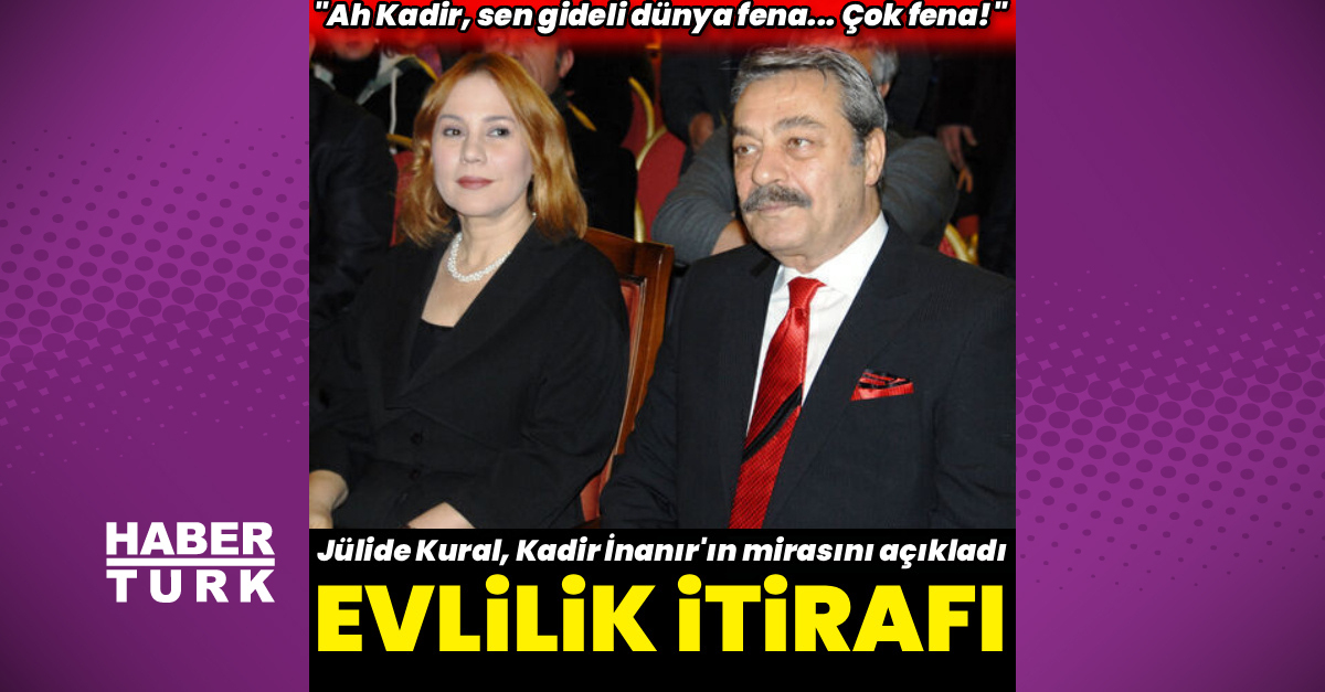 Kadir İnanır’ın hayat arkadaşı Jülide Kural'dan iddialara yanıt