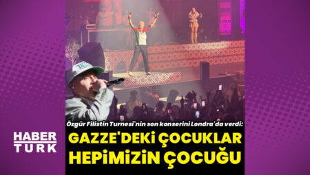 Macklemore, Özgür Filistin Turnesi’nin son konserini Londra’da verdi