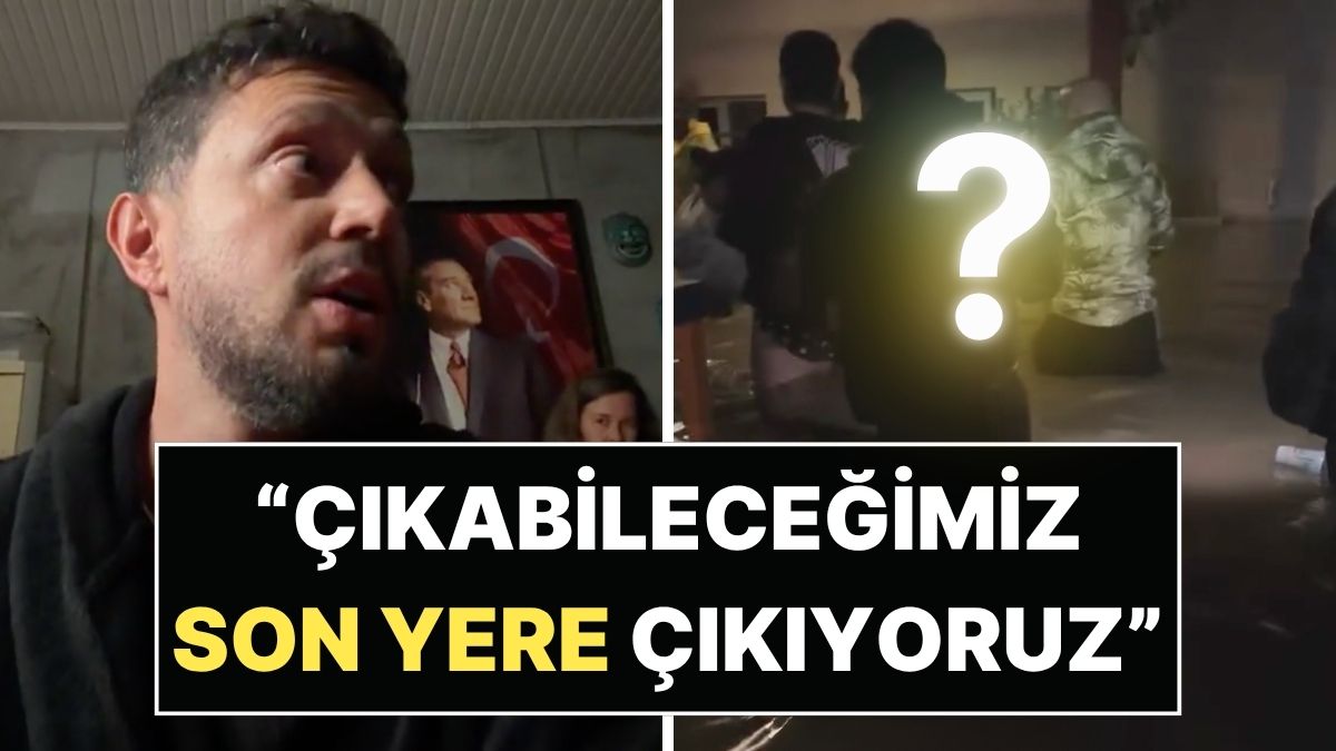 Mahsur Kalan Murat Boz'dan Acil Tahliye Çağrısı: "Artık Çıkabileceğimiz Son Yere Çıkıyoruz!"