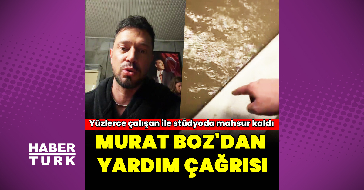 Murat Boz'dan yardım çağrısı