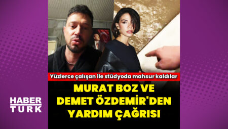 Murat Boz’dan yardım çağrısı! Ünlü şarkıcı Murat Boz stüdyoda mahsur kaldı – Son Dakika Magazin Haberleri
