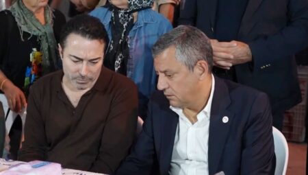 Özgür Özel’den Atilla Taş’a taziye ziyareti