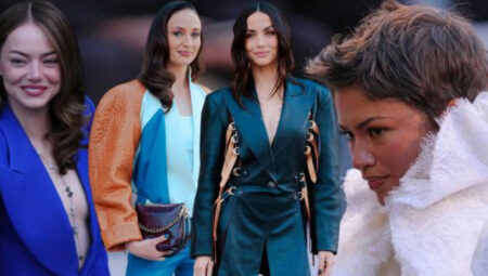 Paris Moda Haftası’nın son defilesine ünlü akını