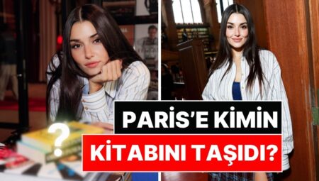 Paris’te Güzelliğiyle Olay Olan Hande Erçel’in Defile İçin Seçtiği Türk Yazar Dikkat Çekti!