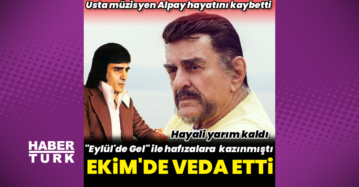Şarkıcı Alpay vefat etti: Hayali yarım kaldı! Şarkıcı Alpay kimdir, kaç yaşındaydı, neden öldü ve hastalığı neydi?