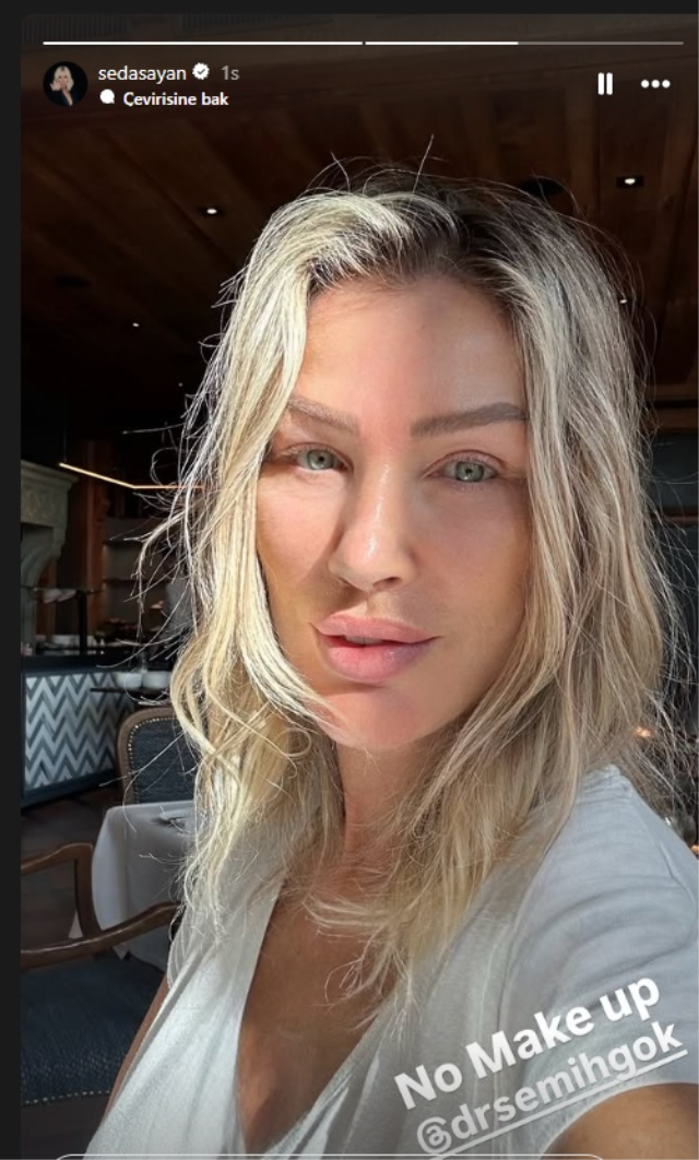 Seda Sayan’dan “No Make Up” Pozu!