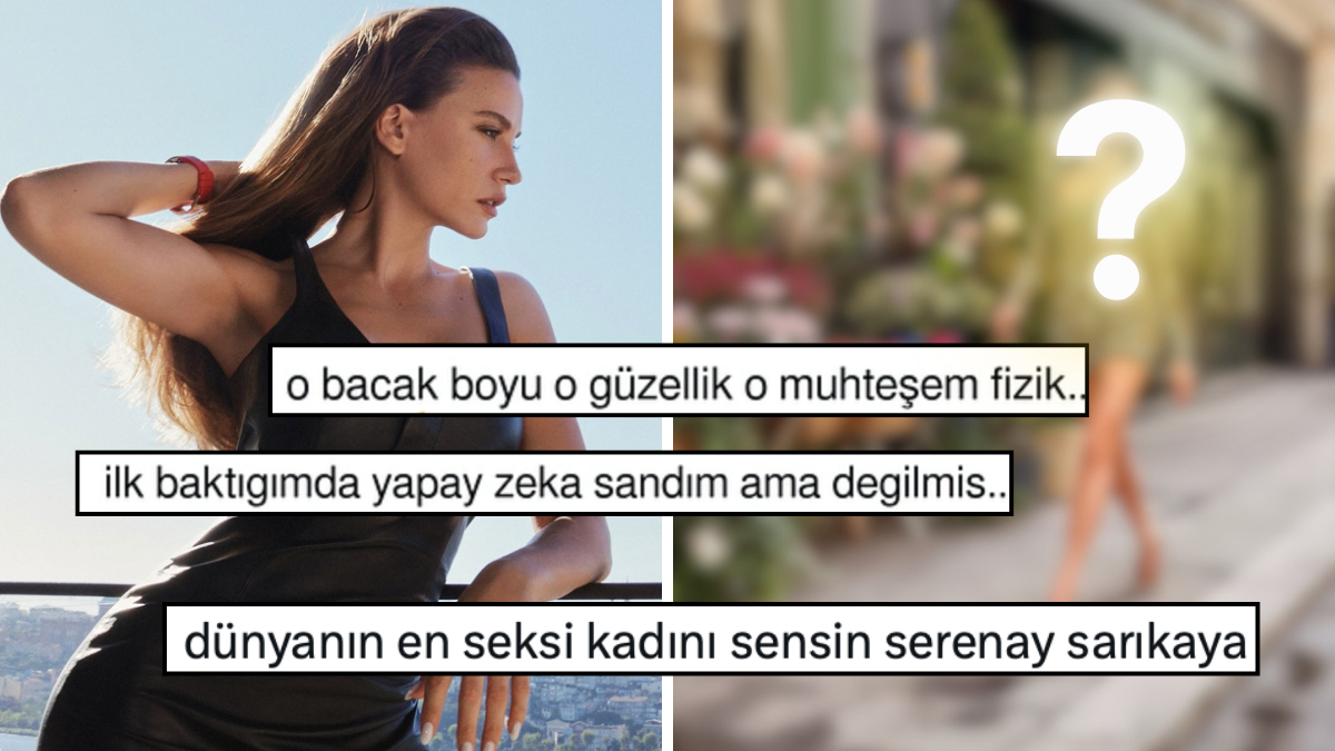 Serenay Sarıkaya’nın O Karesi Yapay Zeka Sanıldı: Fiziğine Övgü Yağdı!