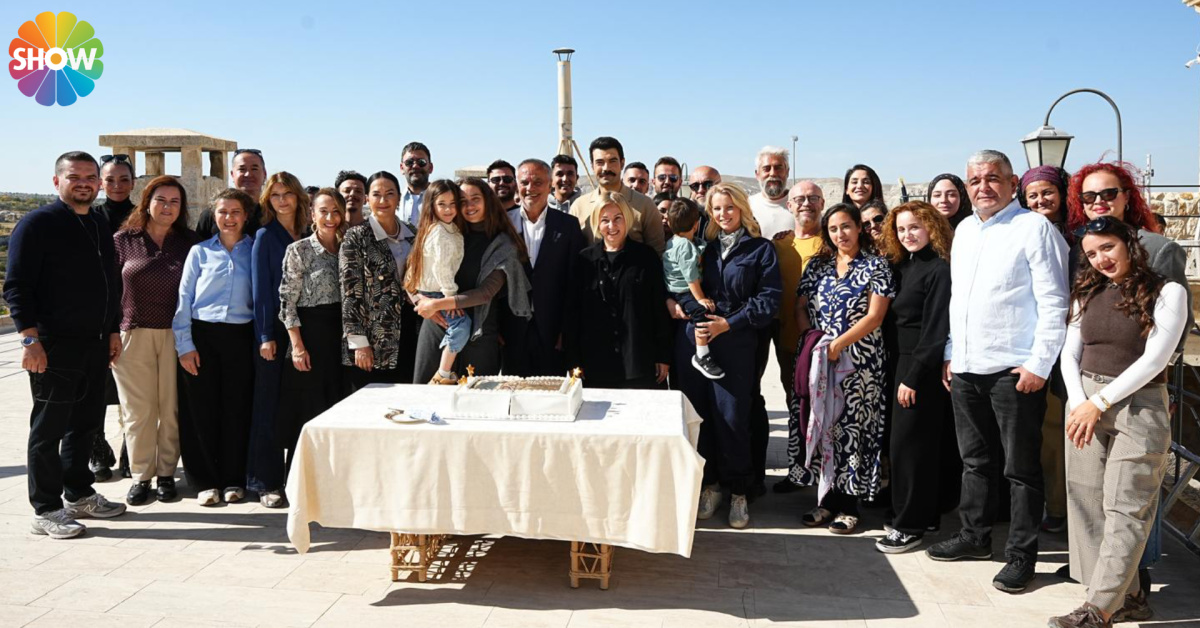 SHOW TV Ailesi'nden 'Sevdan Bir Ateş' dizi setine anlamlı ziyaret