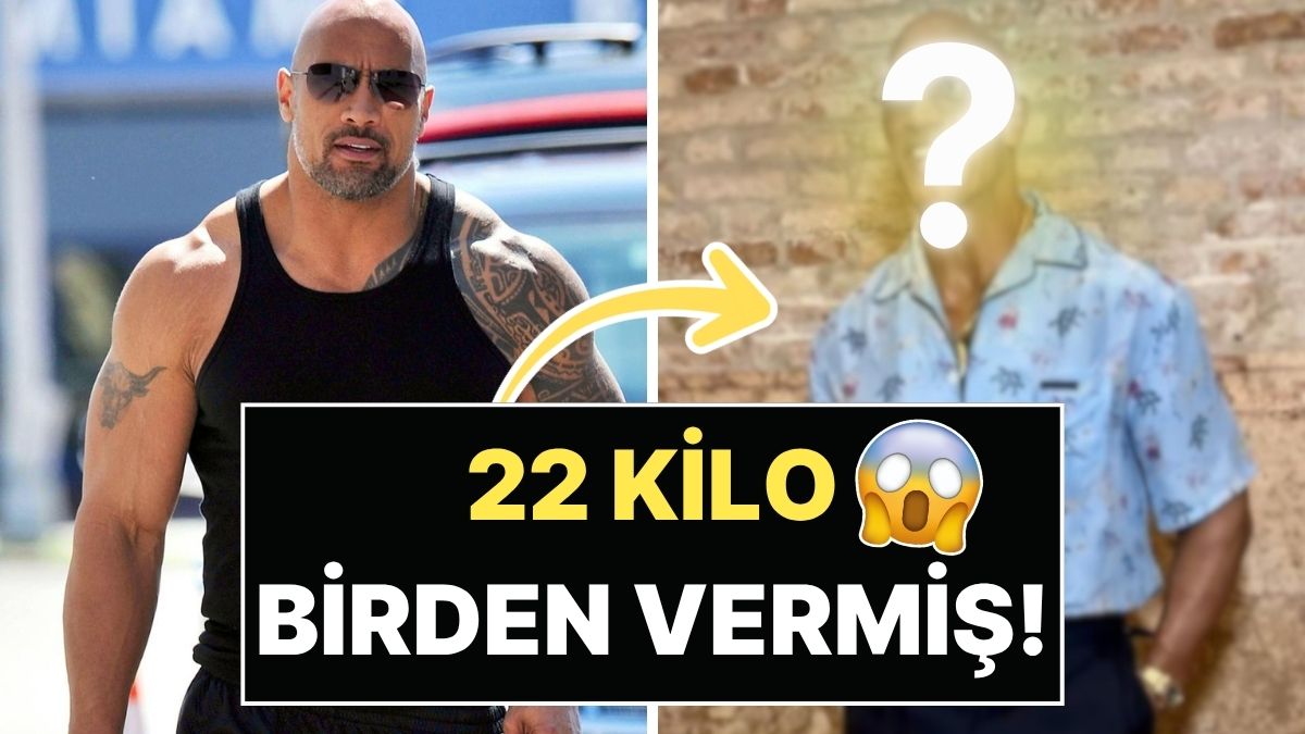 The Rock'a Ne Oldu? Dwayne Johnson'ın 22 Kilo Verdiği Son Hali Şoke Etti!
