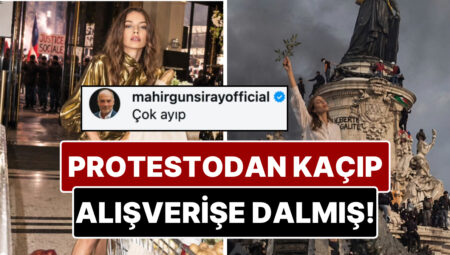 Tuba Ünsal’ın Kendini Yapay Zekayla Paris Protestolarına Taşıdığı Paylaşım Alay Konusu Oldu