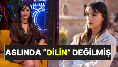 Uzak Şehir’in Zerrin’i Dilin Döğer İsminin Sırrını Açıkladı: Doğrusu ‘Dilin’ Değilmiş!