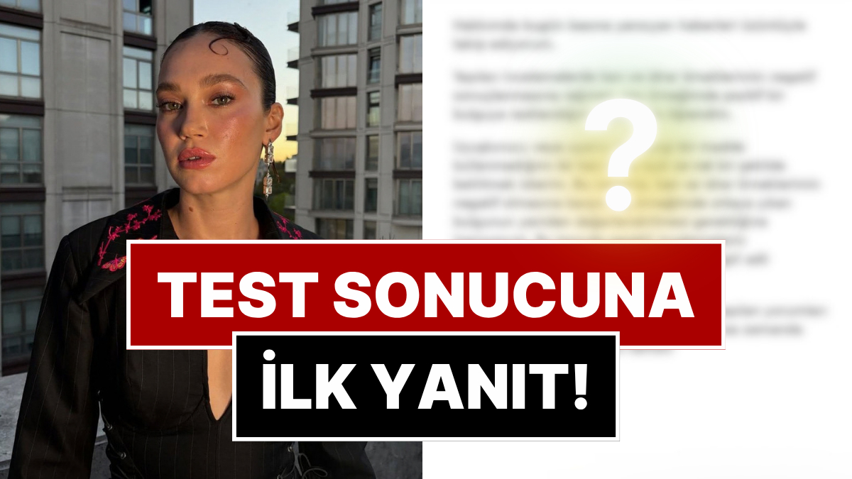 Yasaklı Madde Testi Pozitif Çıkan Melisa Şenolsun’dan İlk Açıklama!